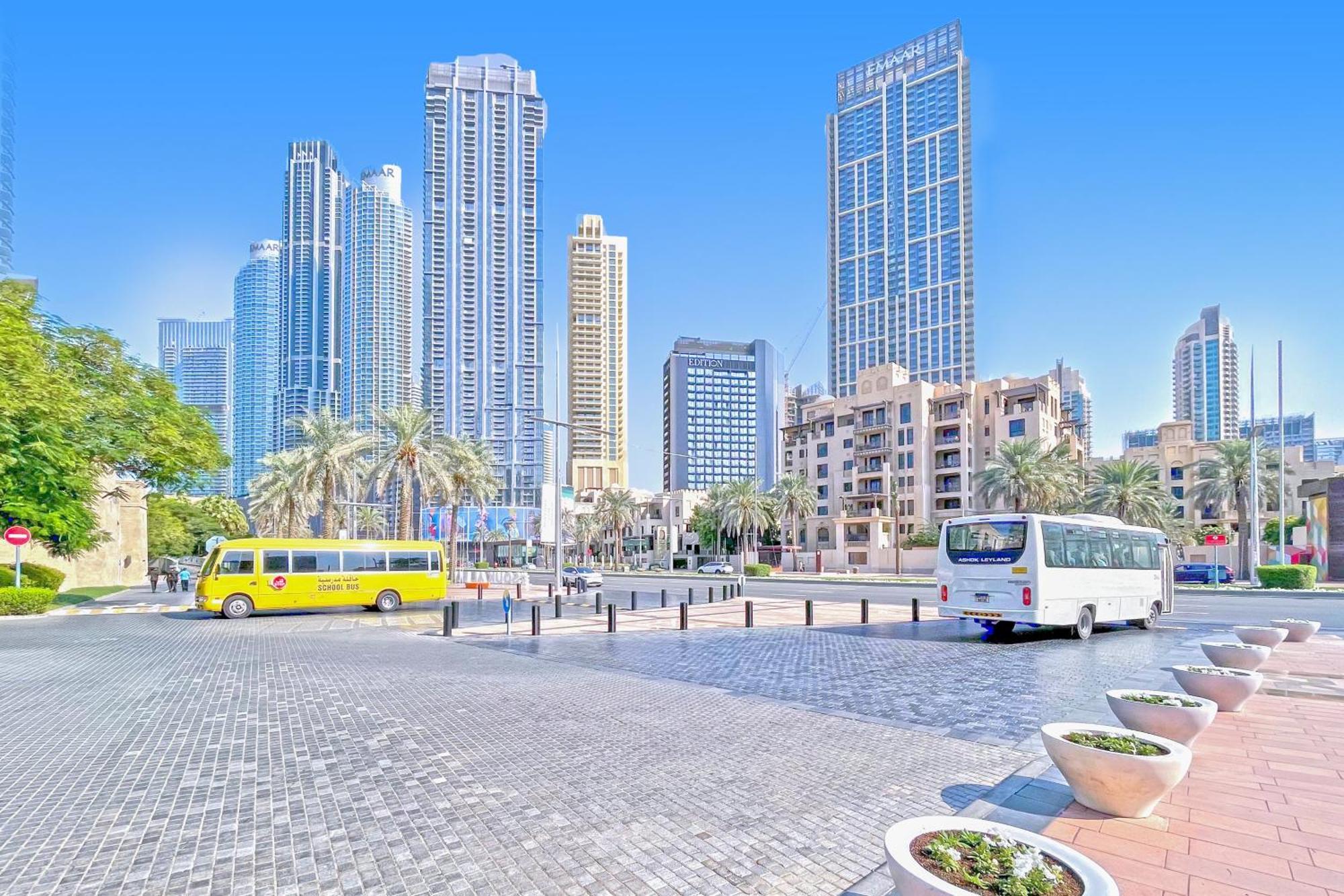 Golden Homes Souk Al Bahar Burj Khalifa View Tajer Residences 1Br Mint Avenue Near , Dubai Mall & Burj Khalifa Dış mekan fotoğraf
